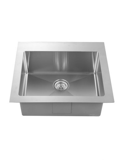 Stainless Steel RD2522-9” Single Bowl Top-mount Sink