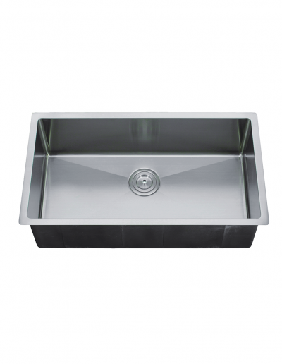 Stainless Steel RD3018S-18G Single Bowl Undermount Sink