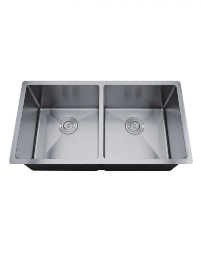 Stainless Steel RD3219D-16G Double Bowl Undermount Sink