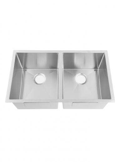 Stainless Steel RD3219D-18G Double Bowl Undermount Sink
