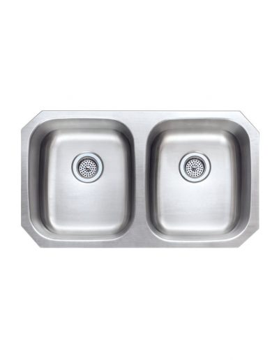 Stainless Steel SM502-5.5” Double Bowl Undermount Sink